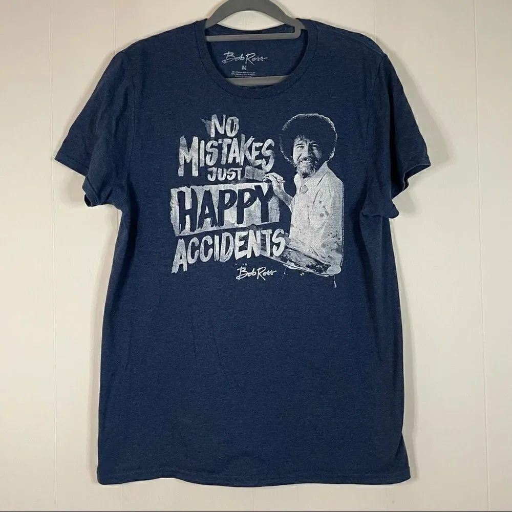 Bob Ross Happy Accidents T-Shirt